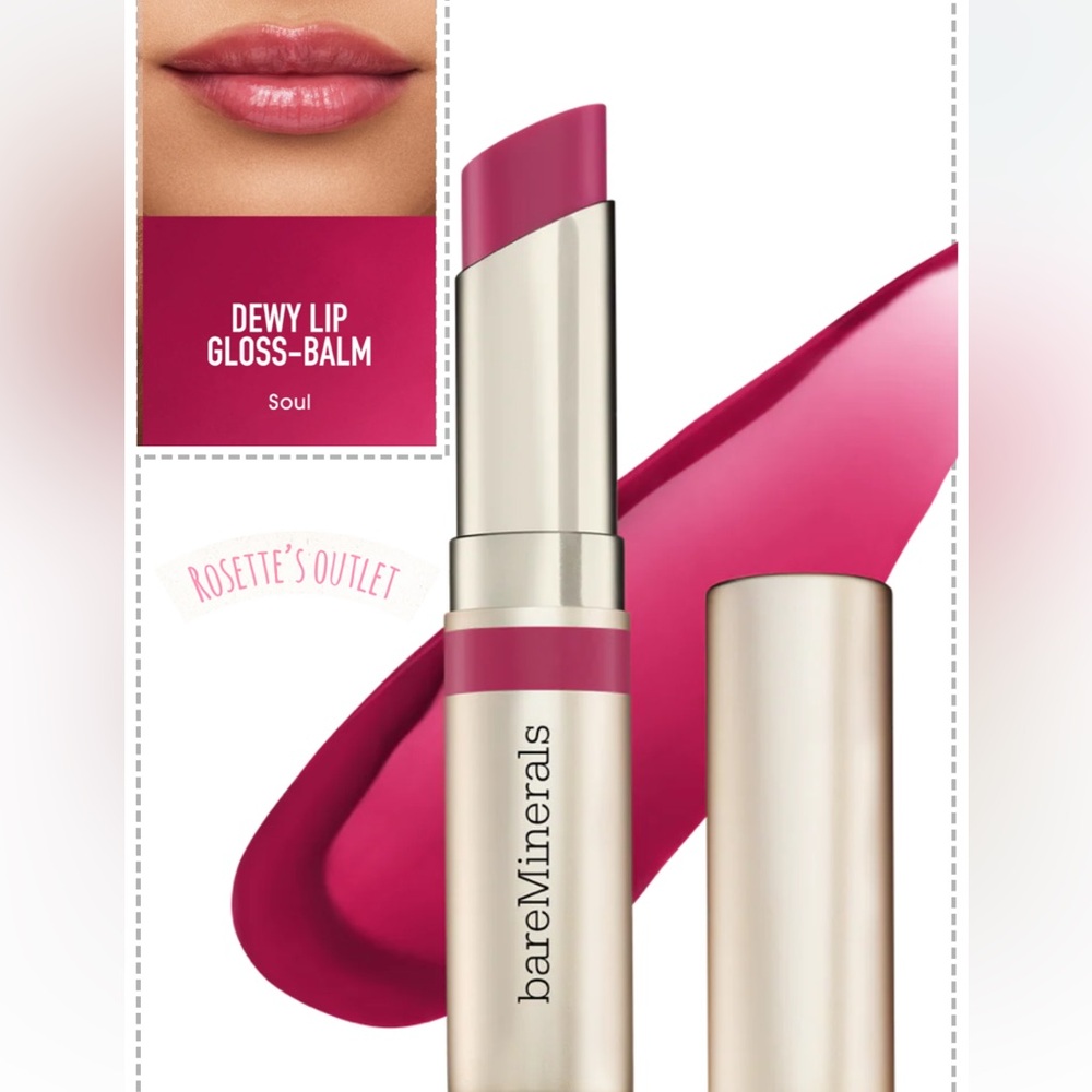 BAREMINERALS “Soul” Mineralist Dewy Lip Gloss-Balm new in box